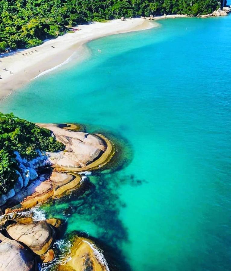Casa De Temporada No Sul Da Ilha Com Piscina Villa Florianopolis Bagian luar foto
