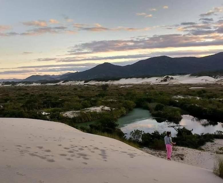 Casa De Temporada No Sul Da Ilha Com Piscina Villa Florianopolis Bagian luar foto