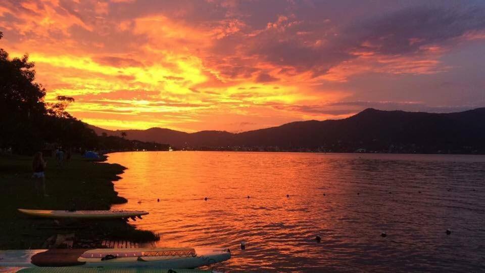 Casa De Temporada No Sul Da Ilha Com Piscina Villa Florianopolis Bagian luar foto