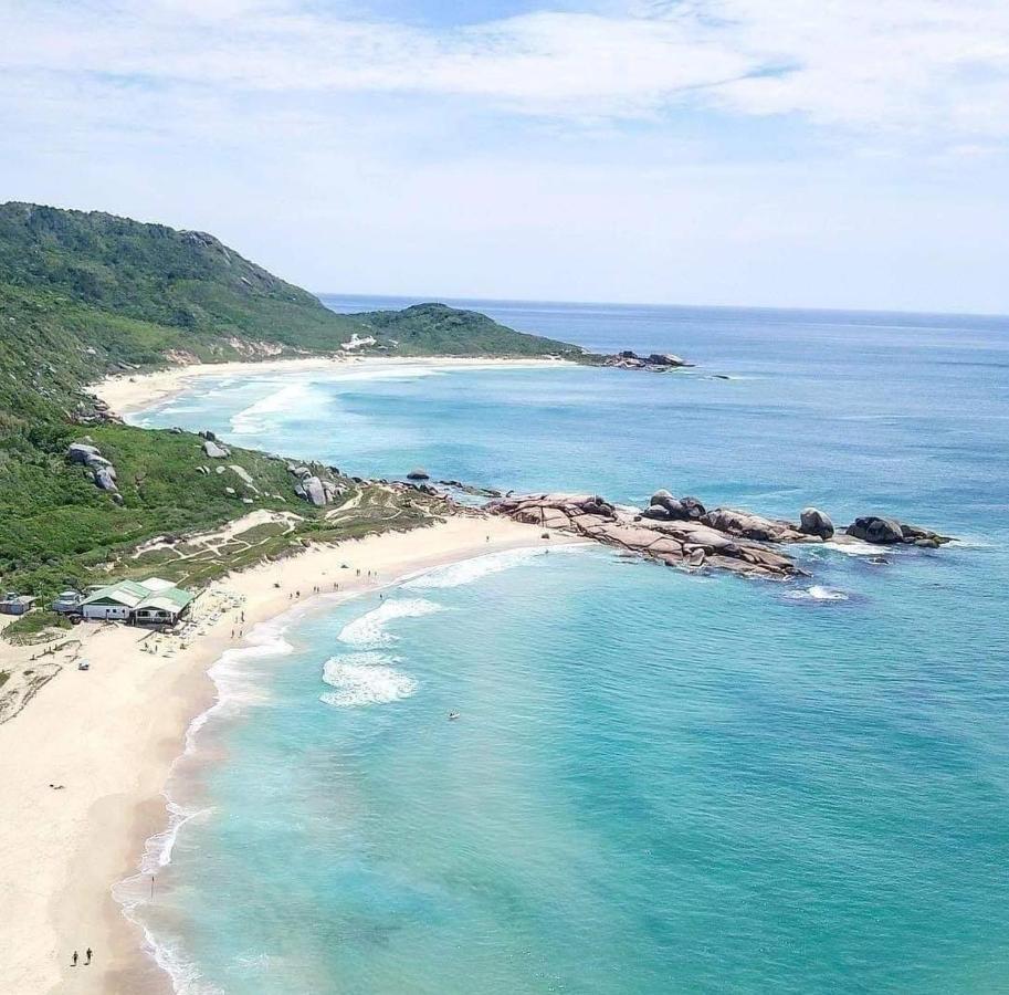 Casa De Temporada No Sul Da Ilha Com Piscina Villa Florianopolis Bagian luar foto