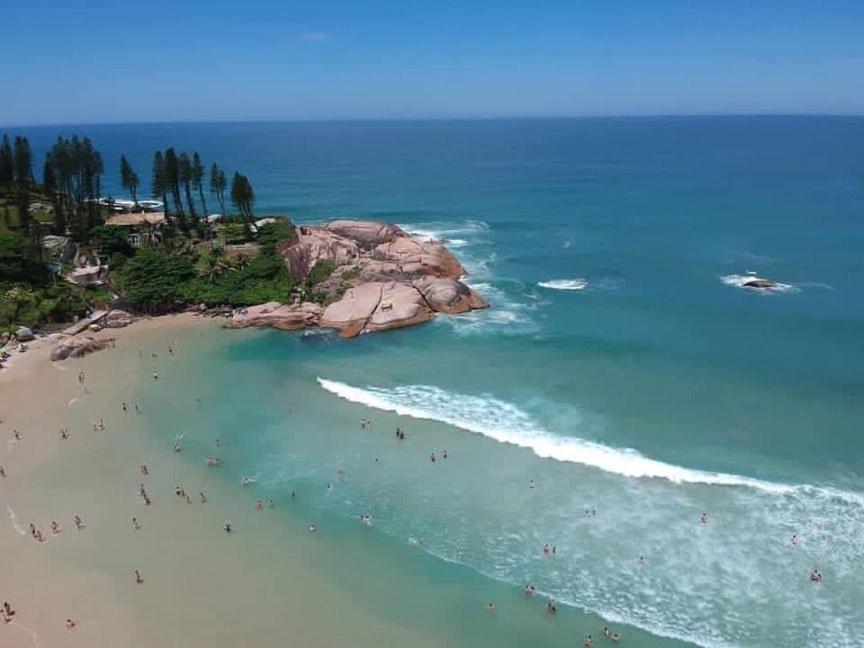 Casa De Temporada No Sul Da Ilha Com Piscina Villa Florianopolis Bagian luar foto
