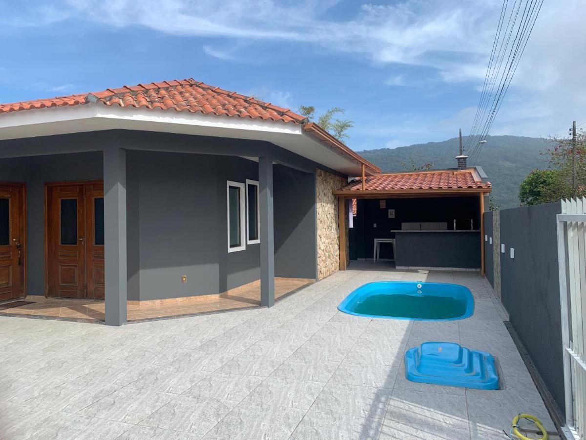 Casa De Temporada No Sul Da Ilha Com Piscina Villa Florianopolis Bagian luar foto