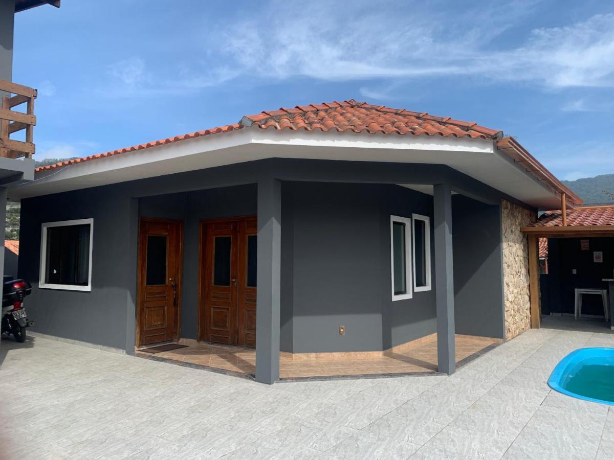 Casa De Temporada No Sul Da Ilha Com Piscina Villa Florianopolis Bagian luar foto