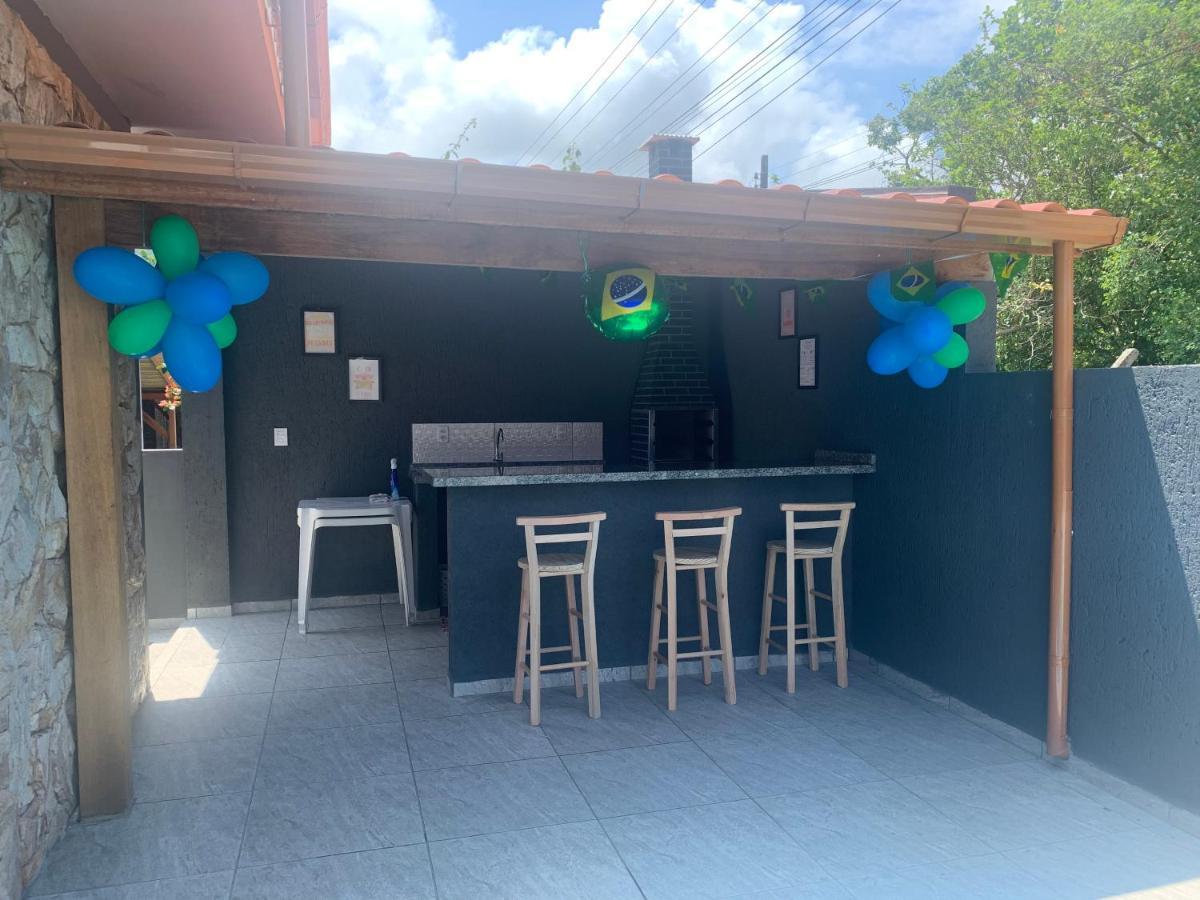 Casa De Temporada No Sul Da Ilha Com Piscina Villa Florianopolis Bagian luar foto